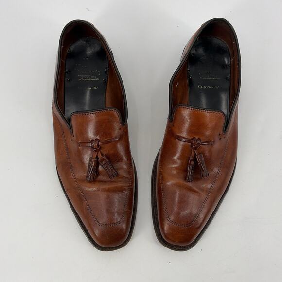 Allen Edmonds Claremont Tassel Loafers Sz 10D Walnut Y2K Preppy main image 11